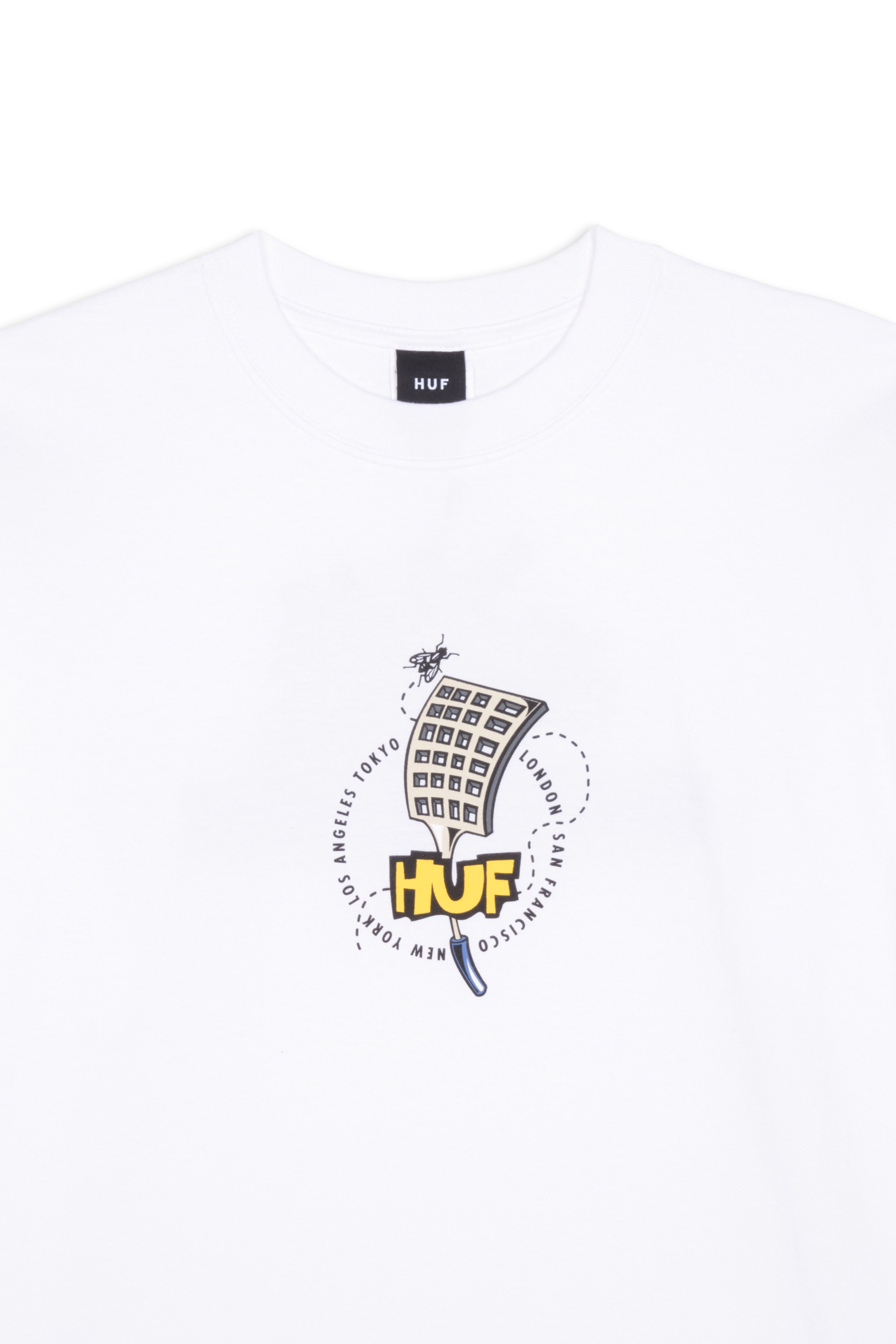 HUF T-shirt SWAT TEAM Blanc