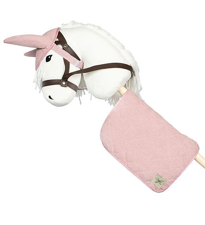 by ASTRUP Sadelunderlag Til K?pheste - Fløjl - Rosa