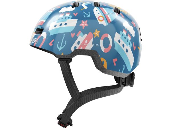 Abus Skurb Kid Cykelhjelm, Blue Sailor