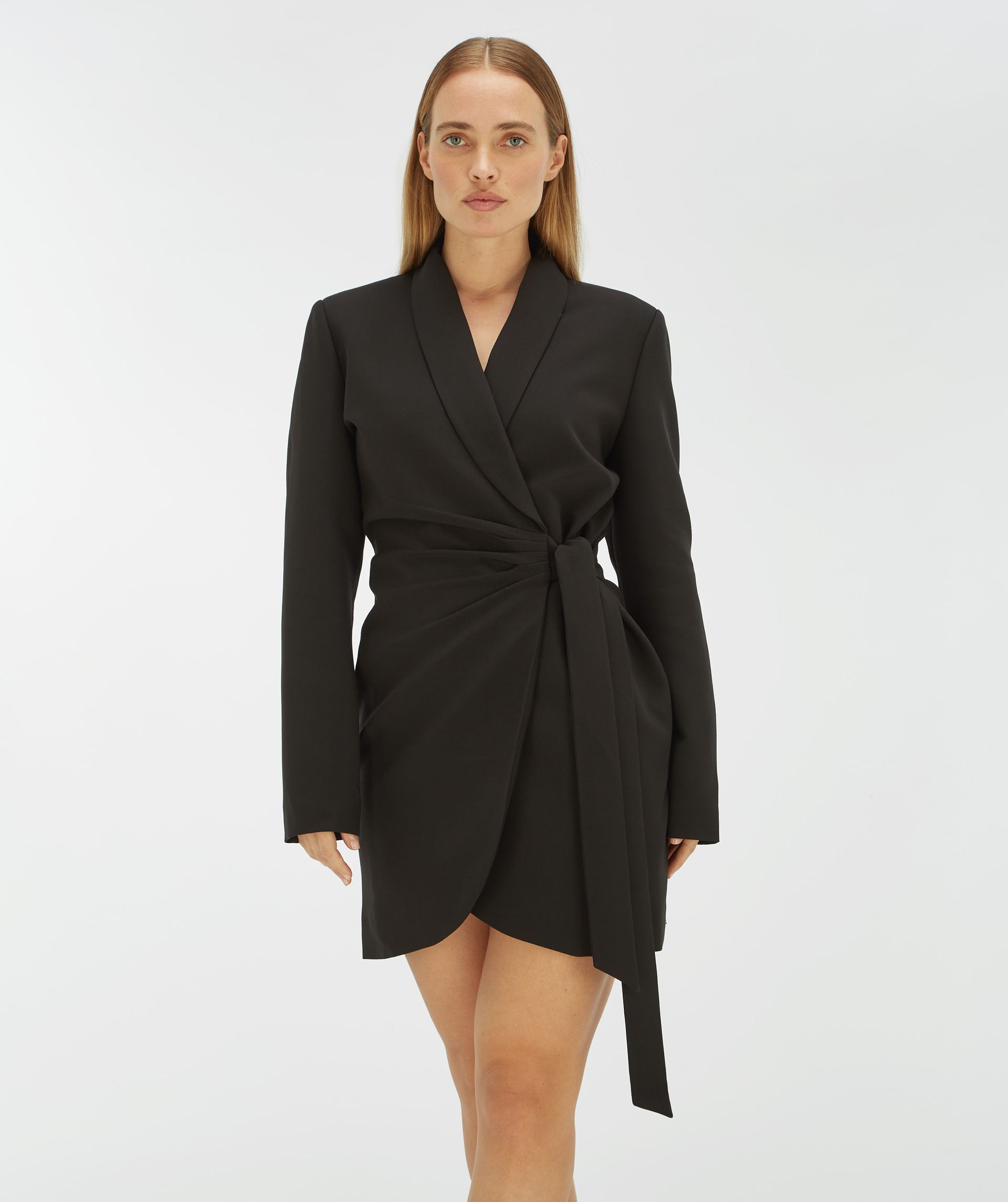 JV-BONITA overslagjurk - black