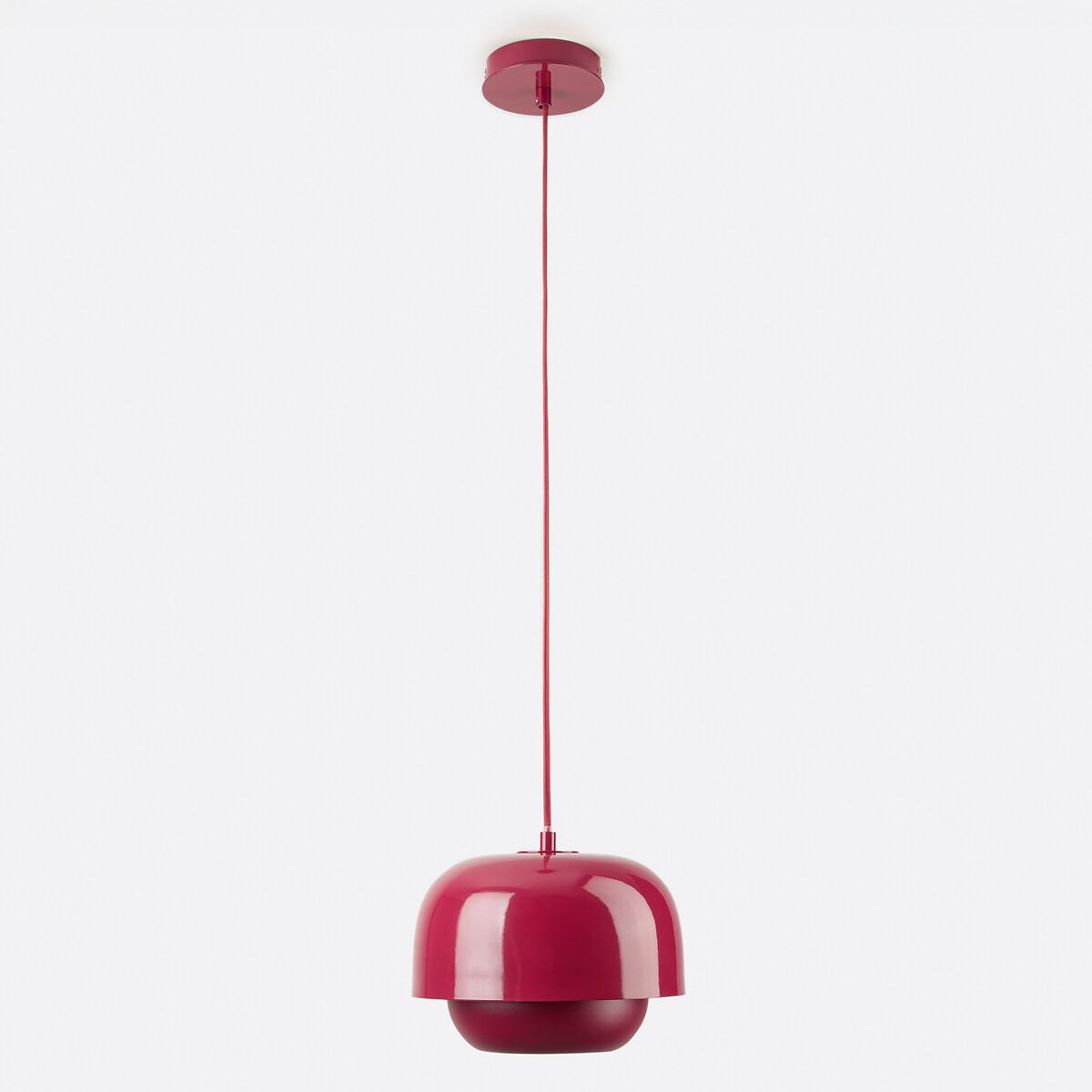 LA REDOUTE INTERIEURS<br>Candeeiro suspenso colorido de metal Ø21,4 cm, Kinoko