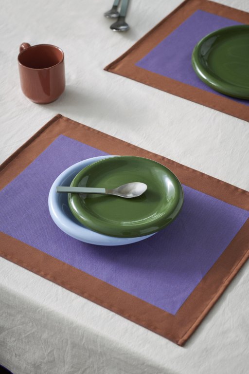 Hay Barro dinerbord Ø24 set van 2 Off-White