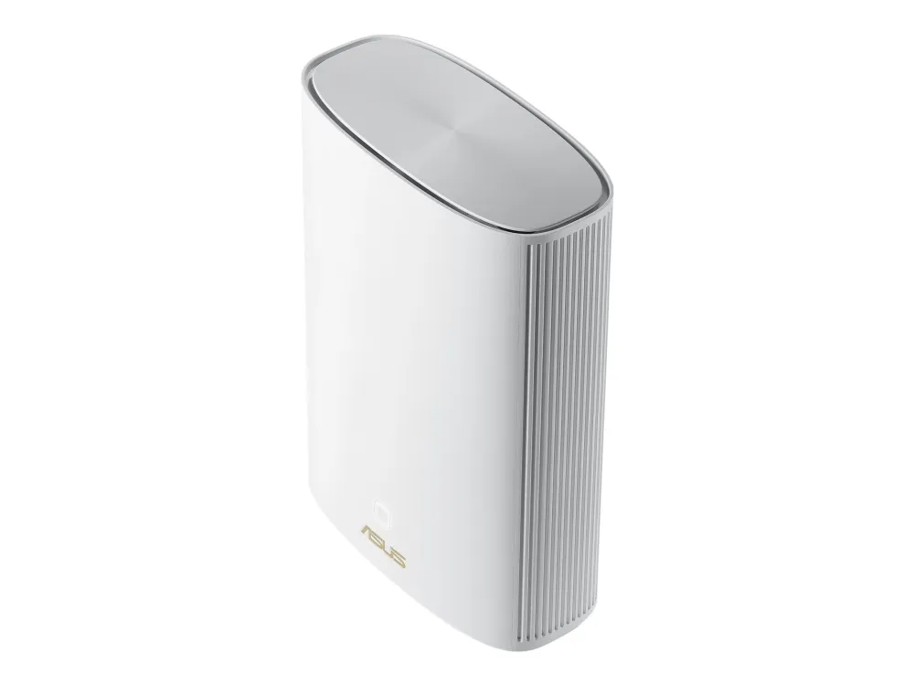 ASUS ZenWiFi AX Hybrid (XP4) - Wi-Fi-system - (2 routere) - op til 5500 sq.ft - mesh 1GbE, HomePlug AV (HPAV) 2.0 - Wi-Fi 6 - Dual Band