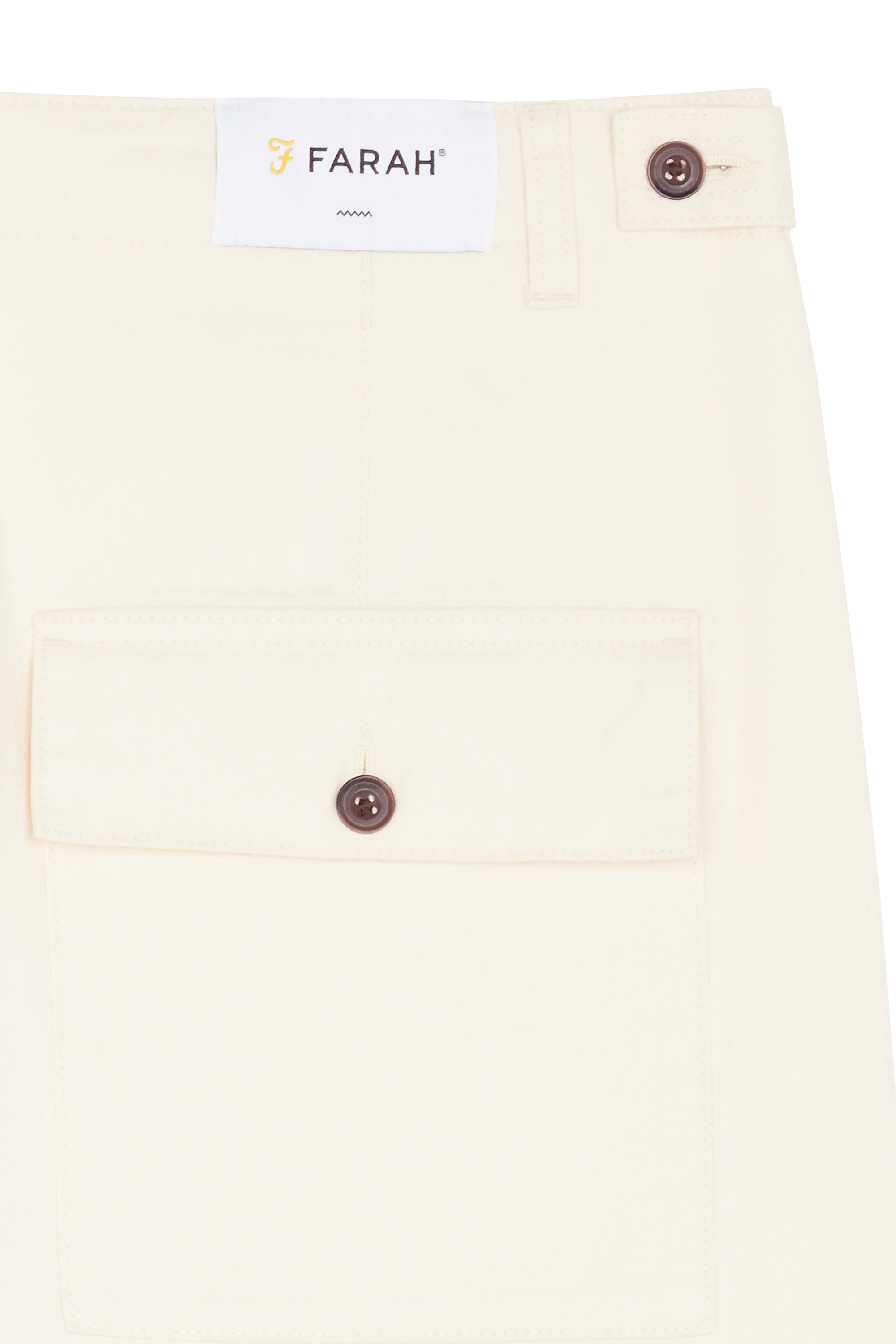 FARAH short Sepel patch Beige