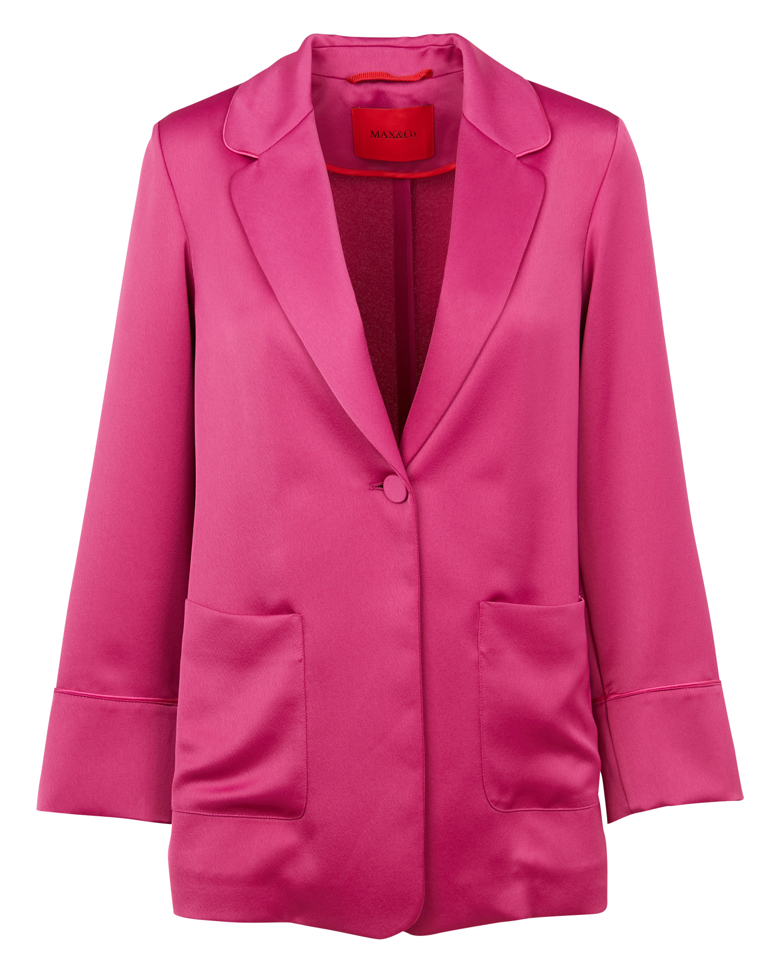 ESCA - Veste col tailleur satiné| Rose
