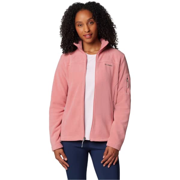 Veste polaire randonnée COLUMBIA W FAST TREK II JACKET PINK AGAVE