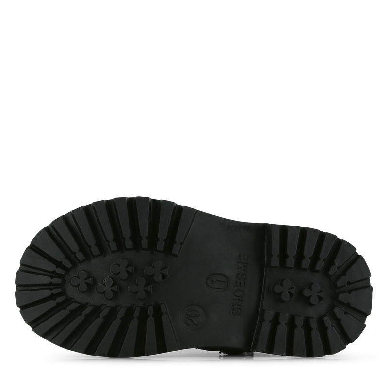 Shoesme metallic-zwarte chelseaboot Leer, Metallic | Sale