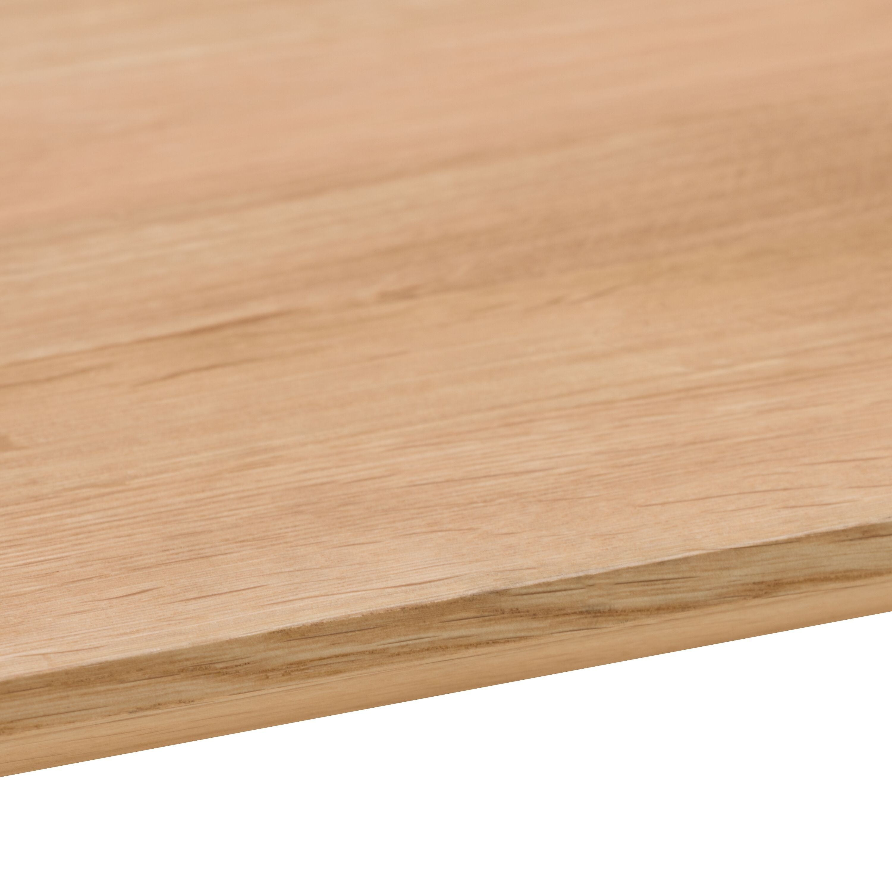 BAO Salontisch - Eiche massiv / Edelstahl / B: 120.0 cm x T: 70.0 cm x H: 40.0 cm