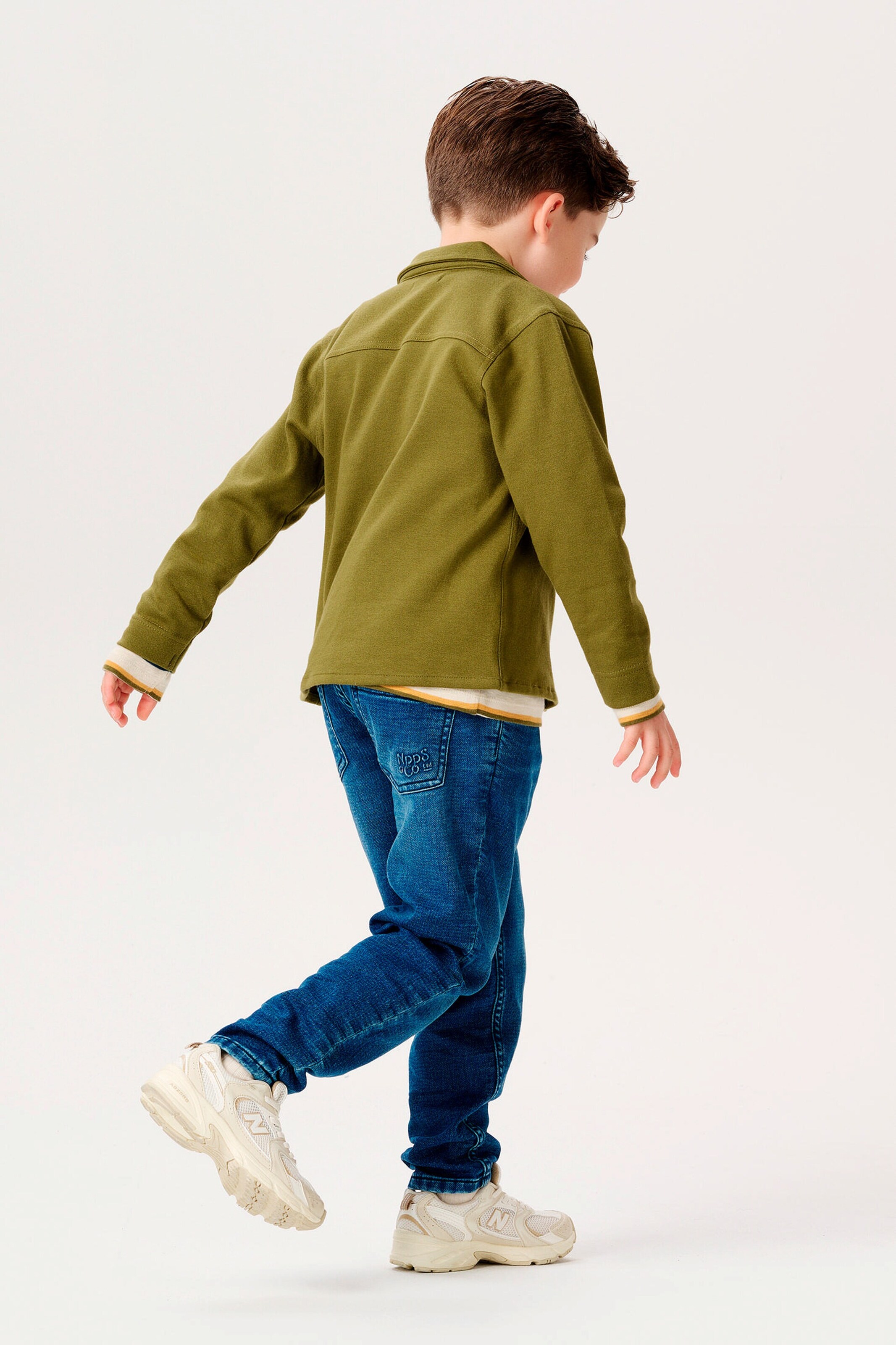 NOPPIES KIDS Langarmshirt Hordain Olive Branch