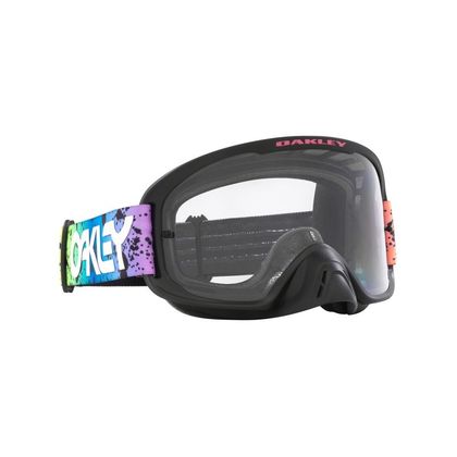 Masque cross Oakley O FRAME 2.0 BLACK SPLATTER CLAIR 2023 - Noir