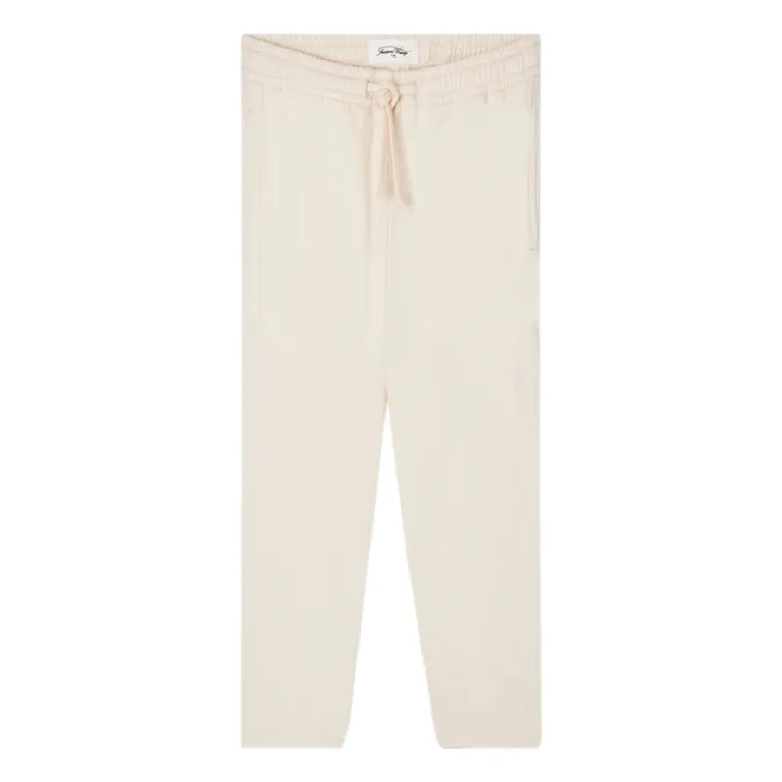 American Vintage Pantalon Tirabay Taille Élastiquée | Ecru