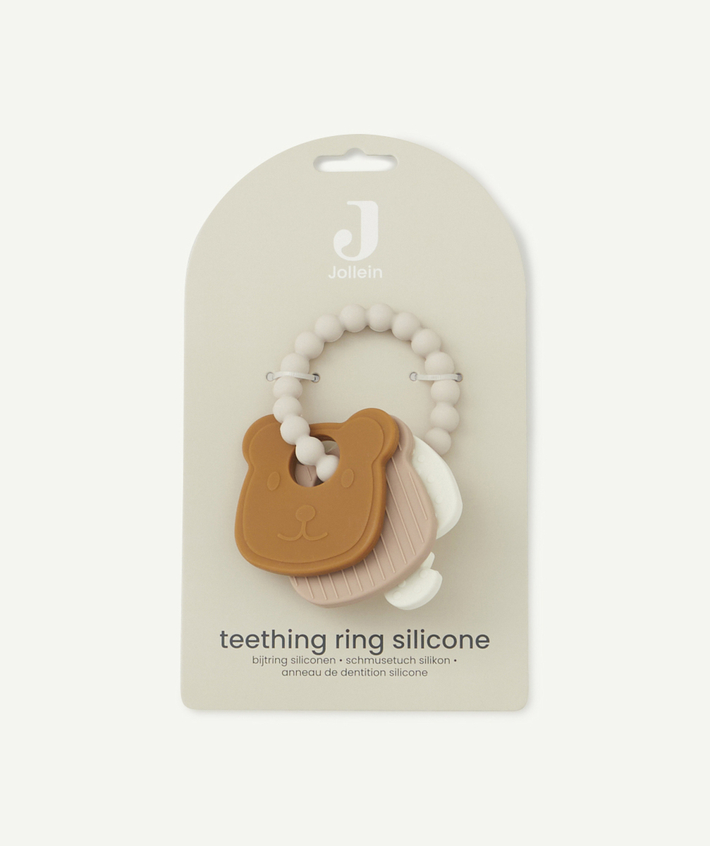 JOLLEINANNEAU DE DENTITION PORTE-CLÉS EN SILICONE