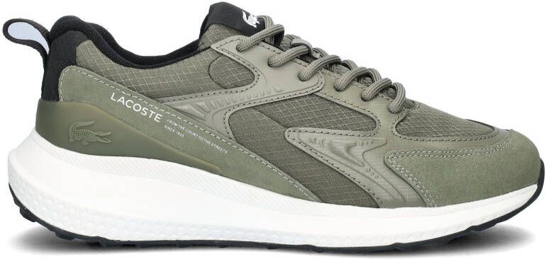 Lacoste L003 Evo Heren Sneakers Legergroen Wit