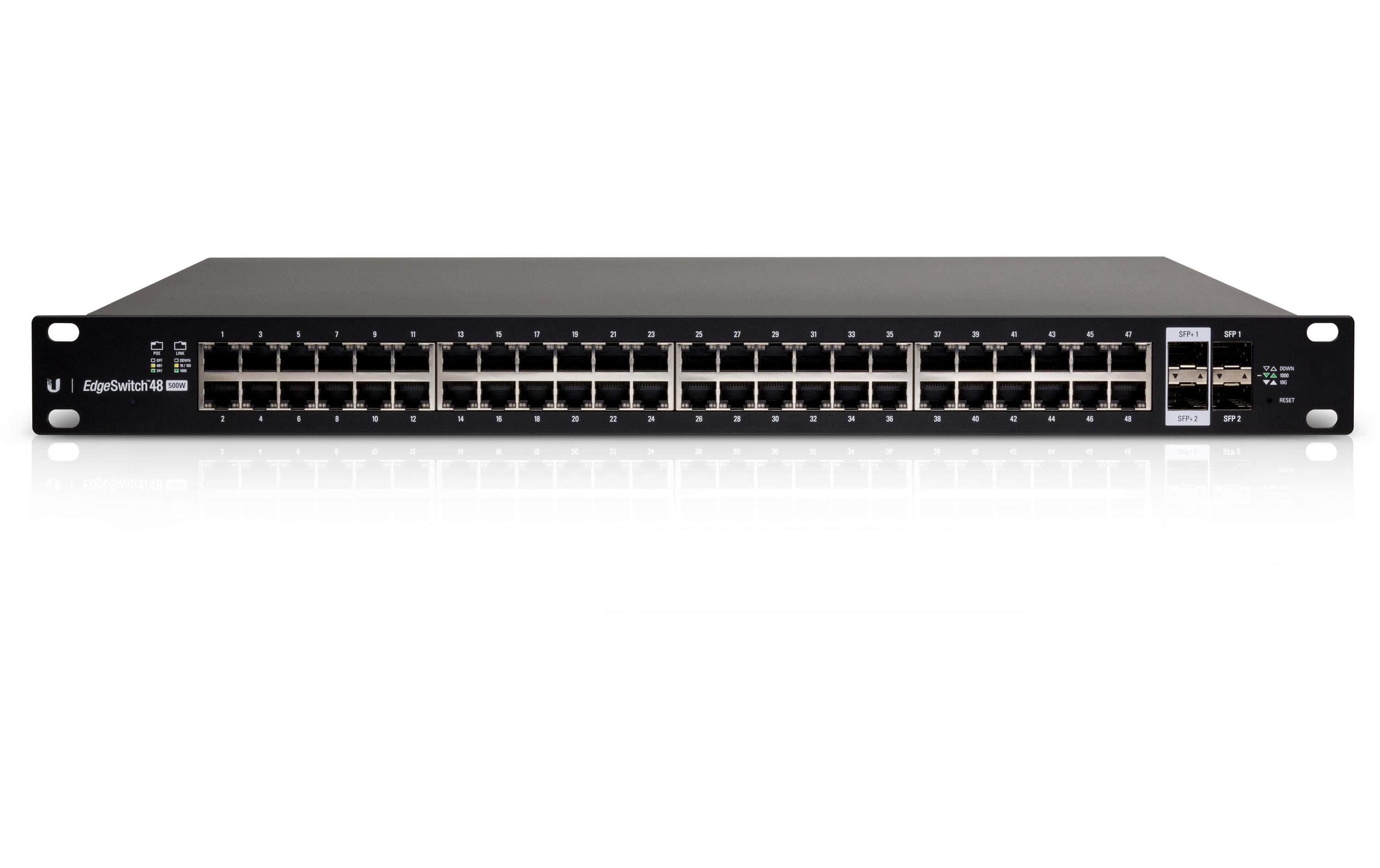 PoE Switch EdgeSwitch ES-48-500W 52 Port<br>48x Port EdgeSwitch