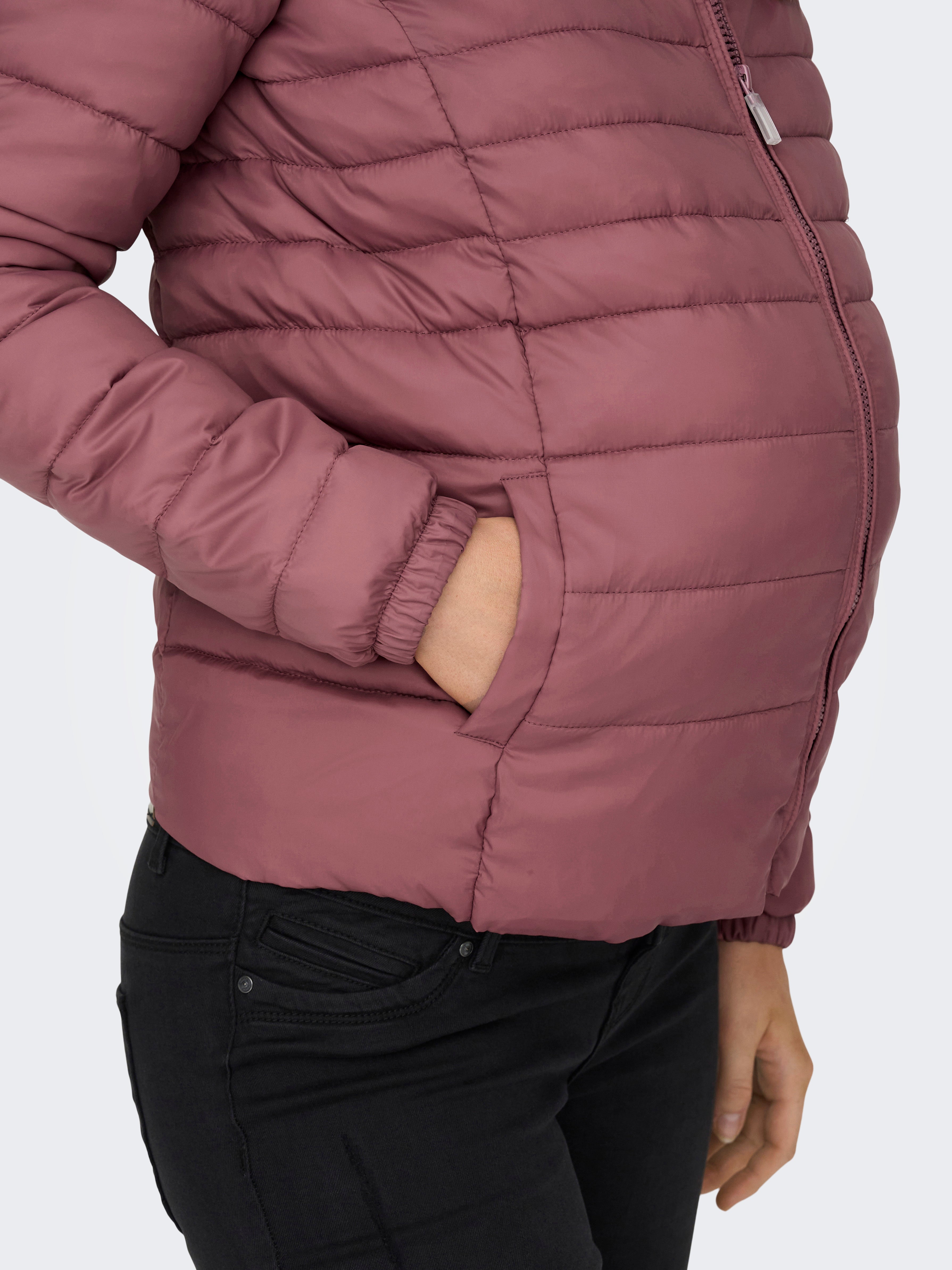 OLMTAHOE Steppjacke Rose Brown