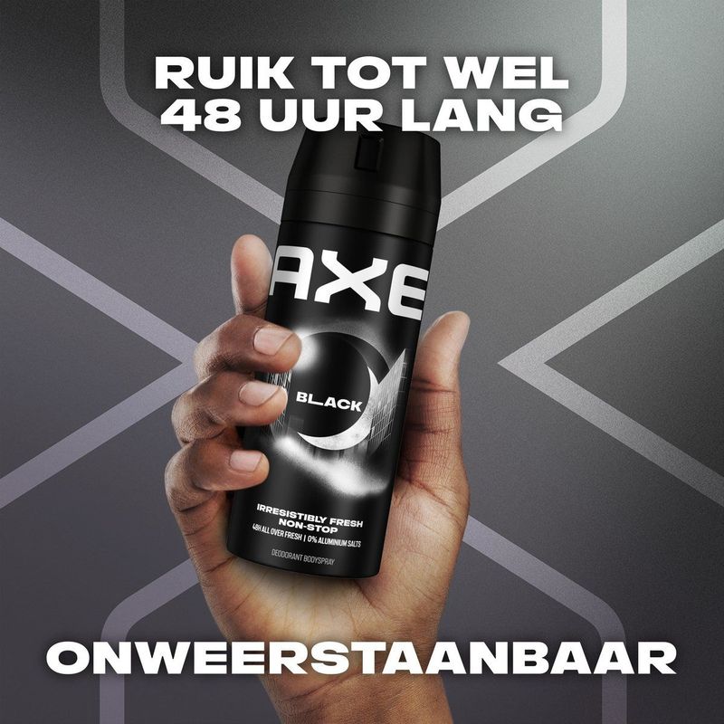 AXE - Black - Deodorant Bodyspray - 150ml - Aluminium