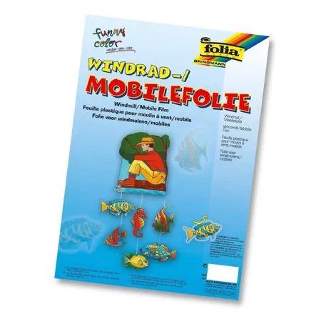 Folia Mobilefolie transparent, 5 Blatt