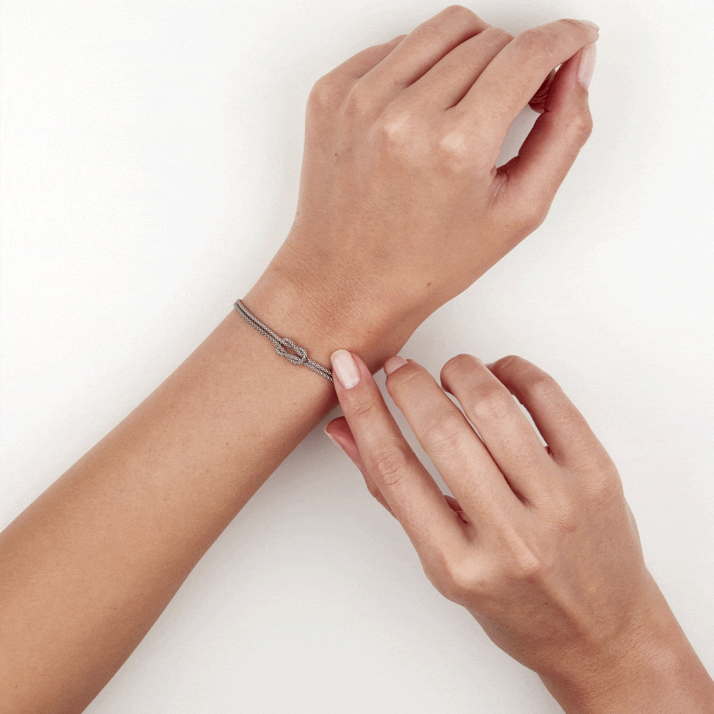 Bracelet Deauville Argent Blanc