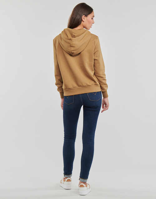Only - ONLJENNI L/S FENCH HOOD CS SWT - Marron