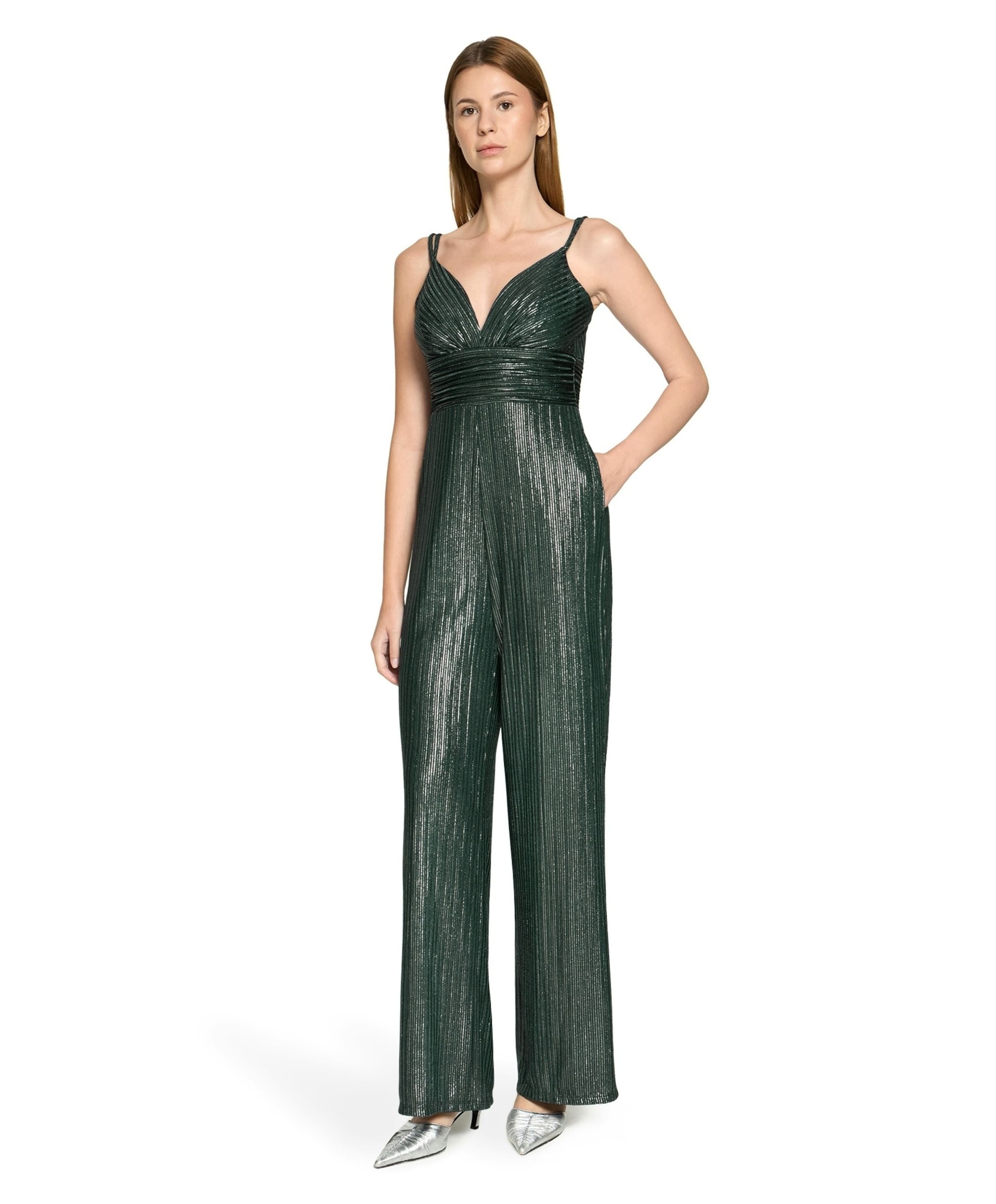 Vera Mont Overall Lang ohne Arm dames jumpsuit groen