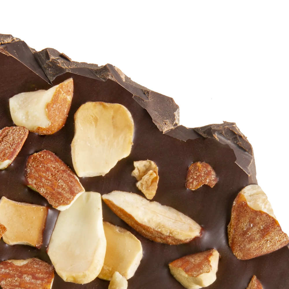 Tablette chocolat grand cru Guayas Noir 70% et amandes bio