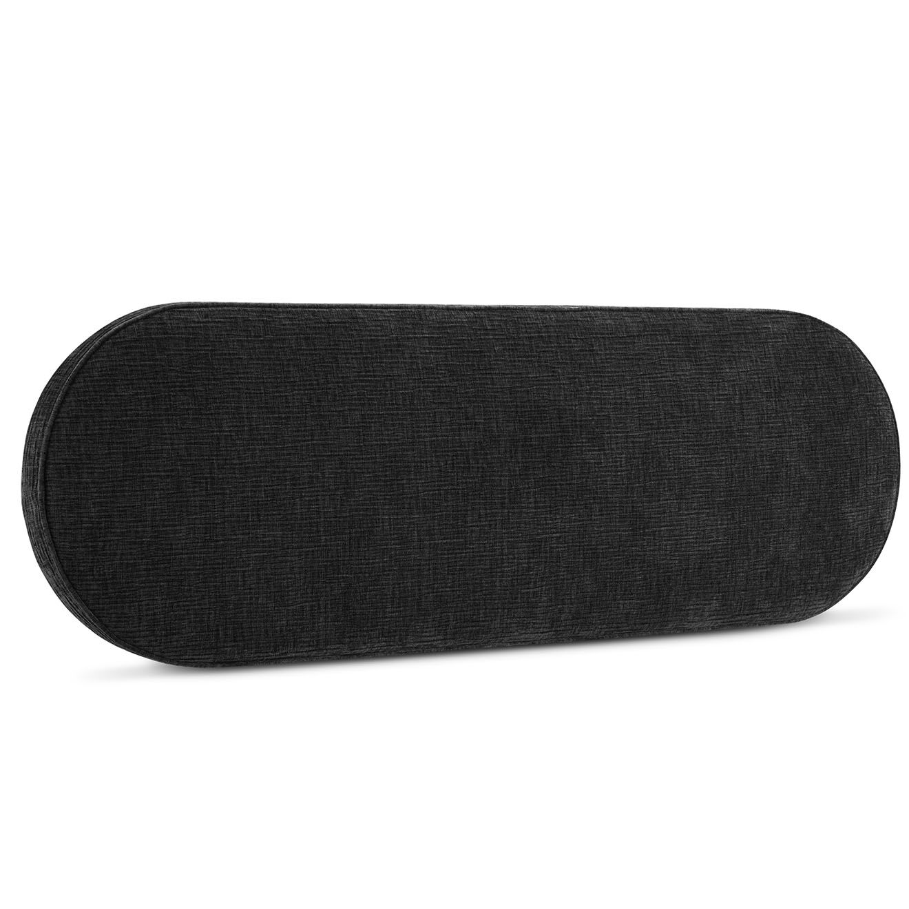 Micadoni Tête de lit à suspendre Skitty noire - 160 cm