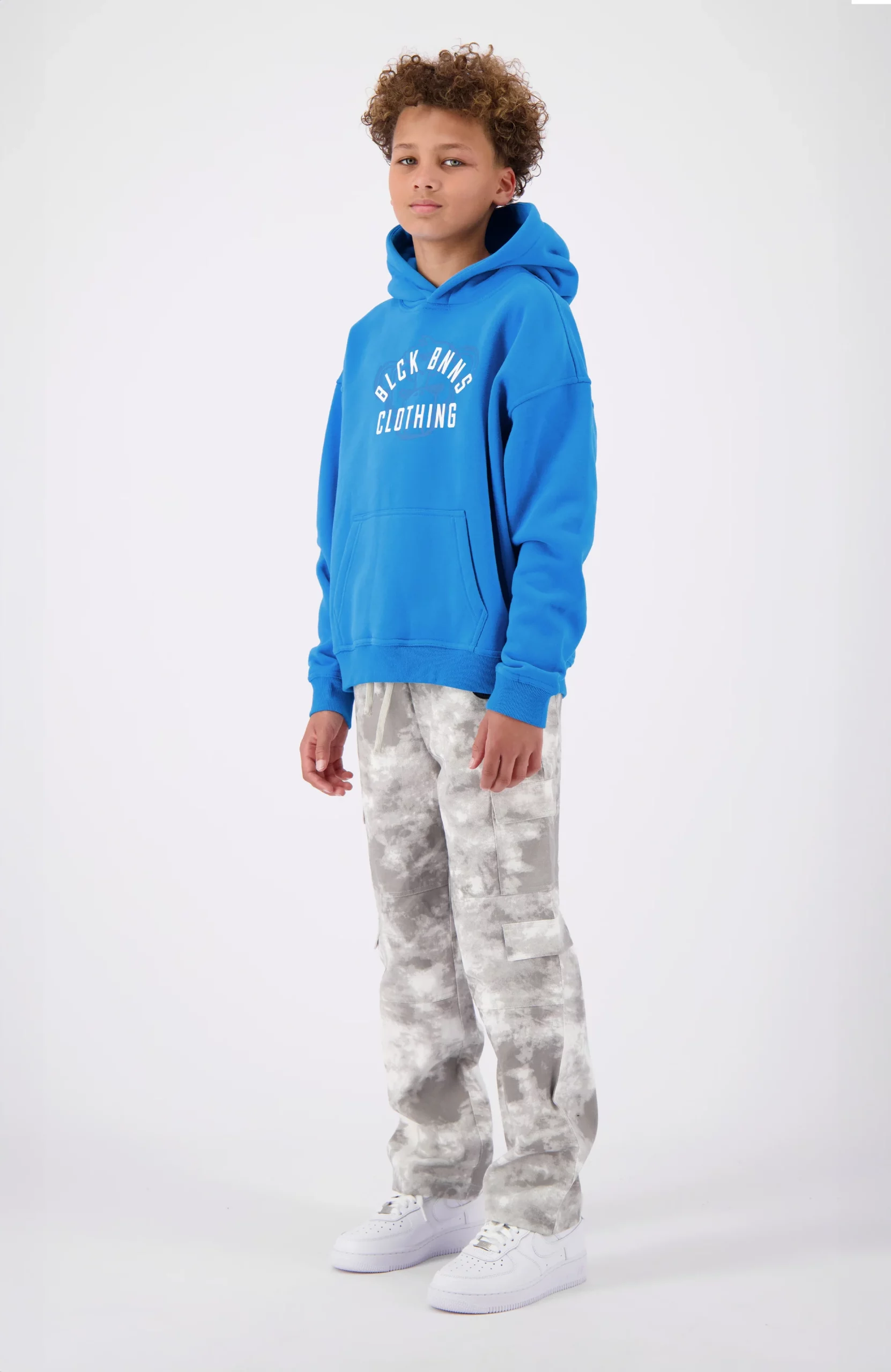 Black Bananas Arch Convoy Hoodie Kids Blauw