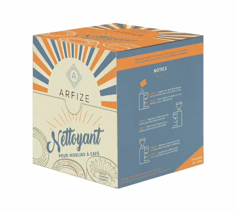 Nettoyant Professionnel Moulin à café professionnels 70 doses - Arfize