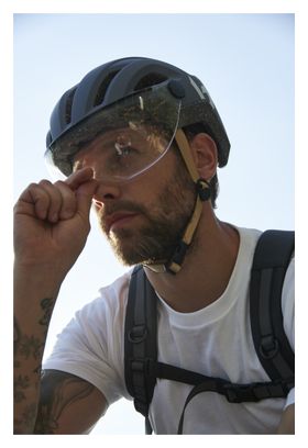 Casque Bollé Eco React Visor Gris Matte