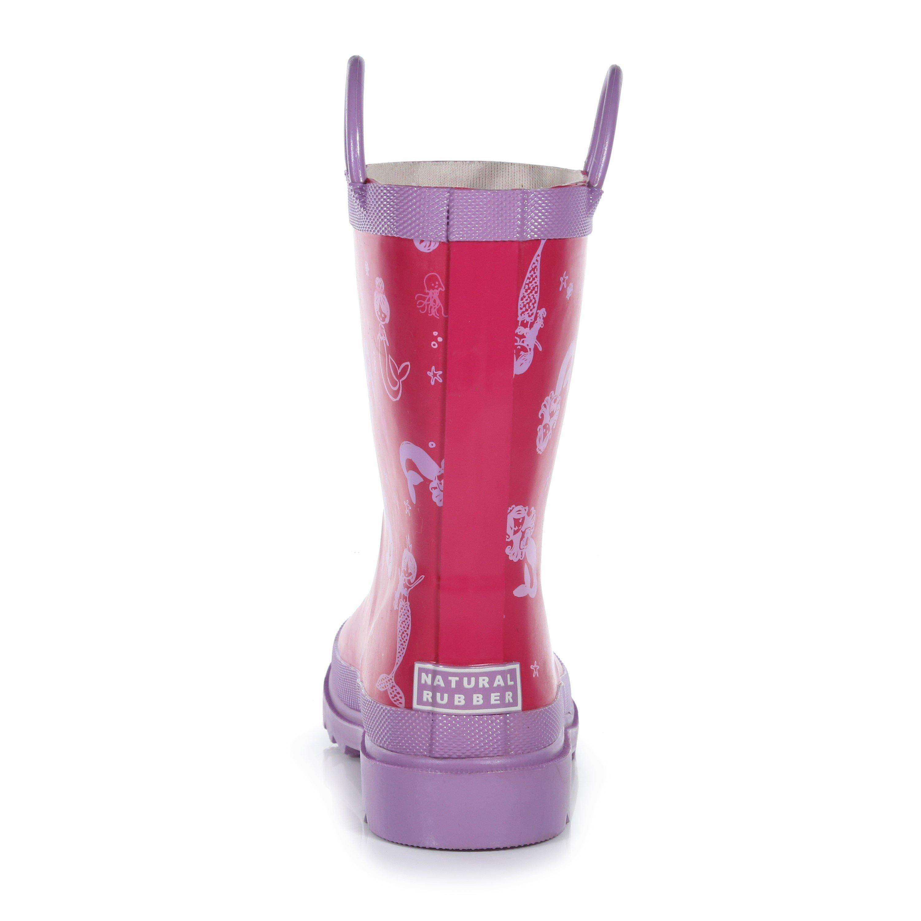 Regatta Regatta Minnow Junior Cotton Lined Wellington Welly Unisex Kids