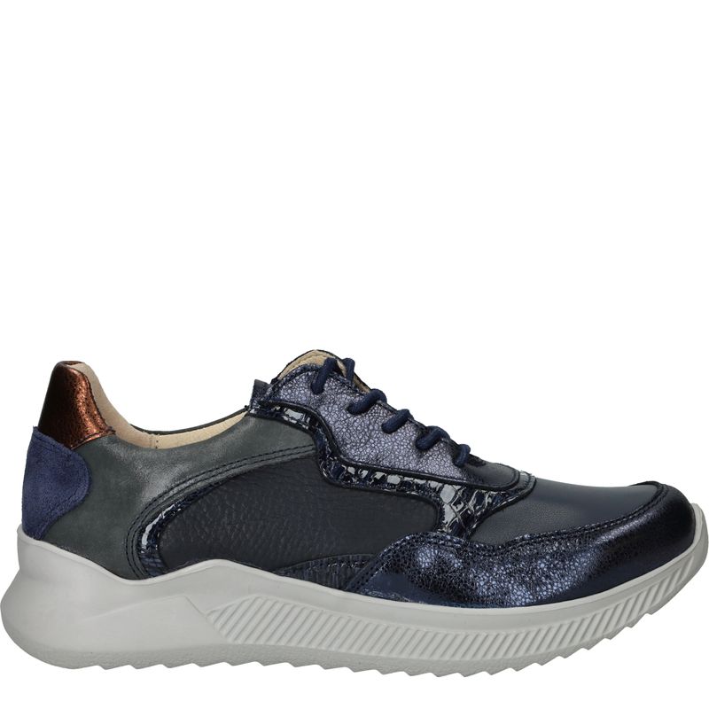 Wolky E-Way S2F Sneakers Blauw Dames