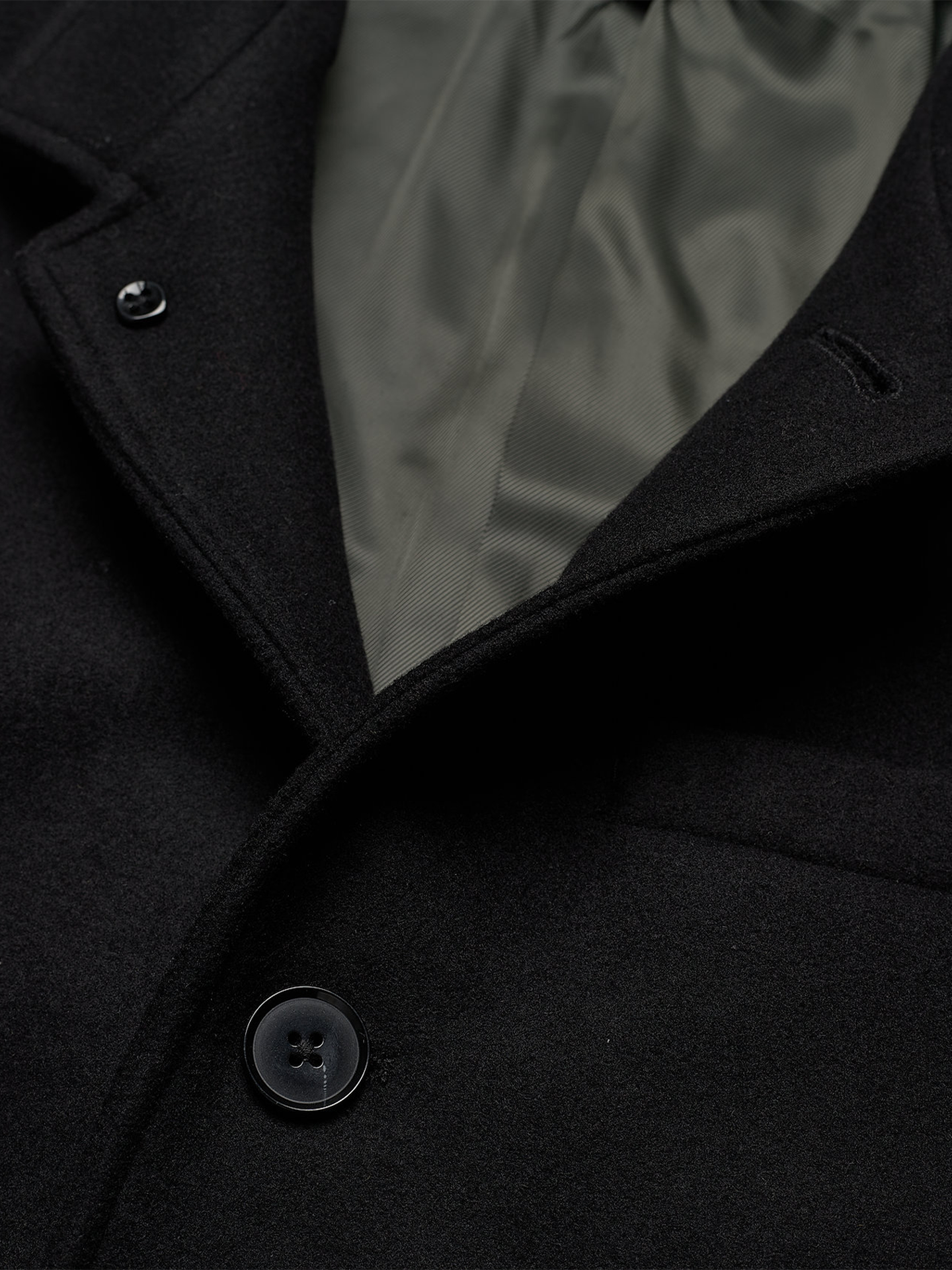 Melton Wool Coat