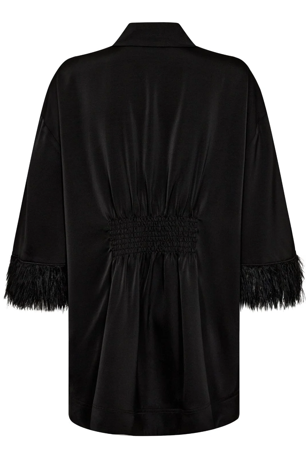 Co´Couture Adnacc Feather Shirt 35686 96 black