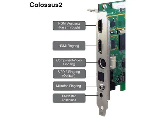 Hauppauge Colossus 2 - Videooptagelsesadapter - PCIe - NTSC, PAL
