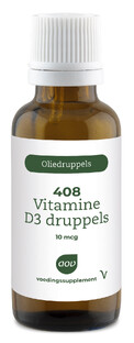 AOV 408 Vitamine D3 Druppels 25ML