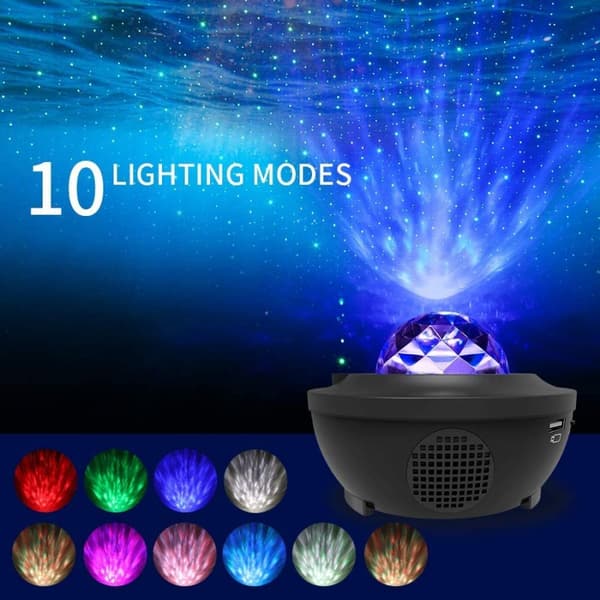 LED Galaxy Sky Projector - Skape en vakker stjernehimmel