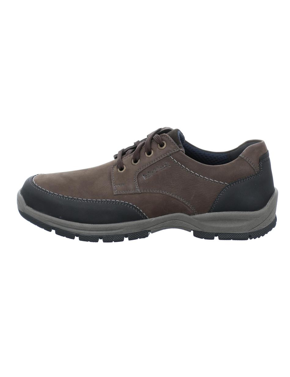 Halbschuh Lenny 02, tabak-kombi