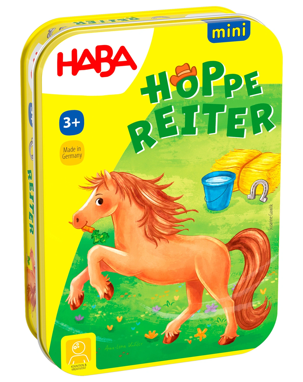 Mitbringspiel HOPPE REITER MINI in Metalldose