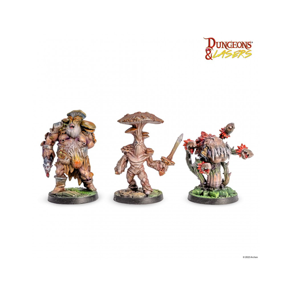 Dungeons & Lasers - Figurines - Woodland Dwellers