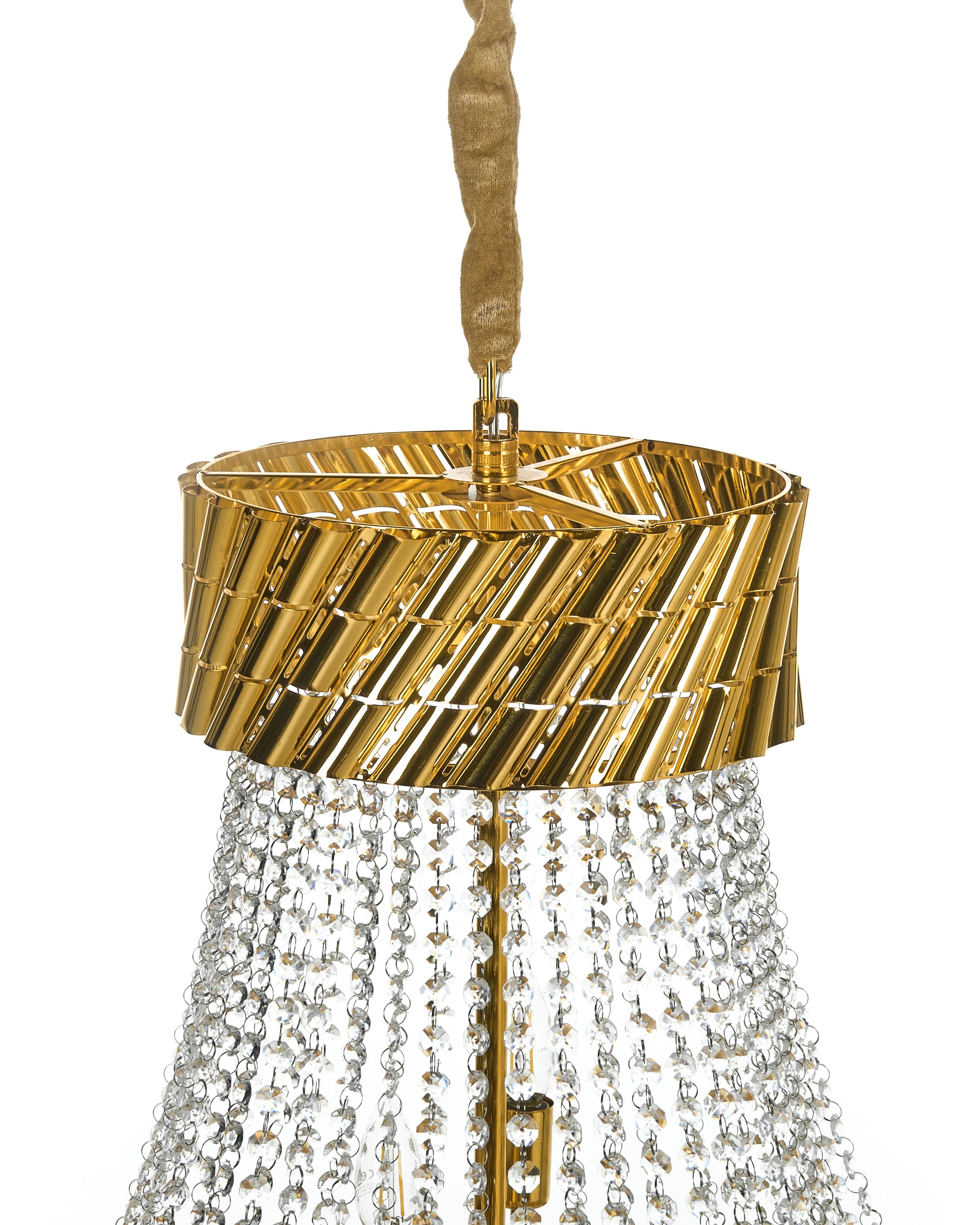Kroonluchter KARSA Kristal Goud