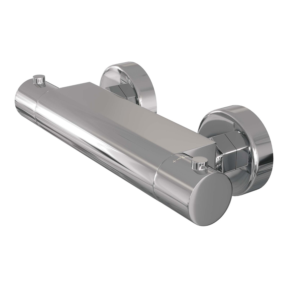 Brauer Chrome Edition thermostatische doucheset met glijstang en staafhanddouche chroom