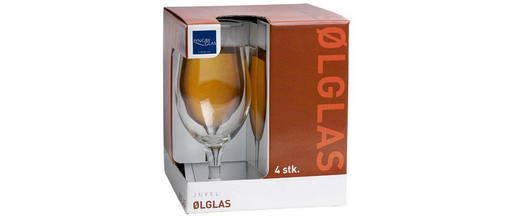 Bierglas Juvel 4 Stück, 49 clStillvolles Biertrinkgefäss
