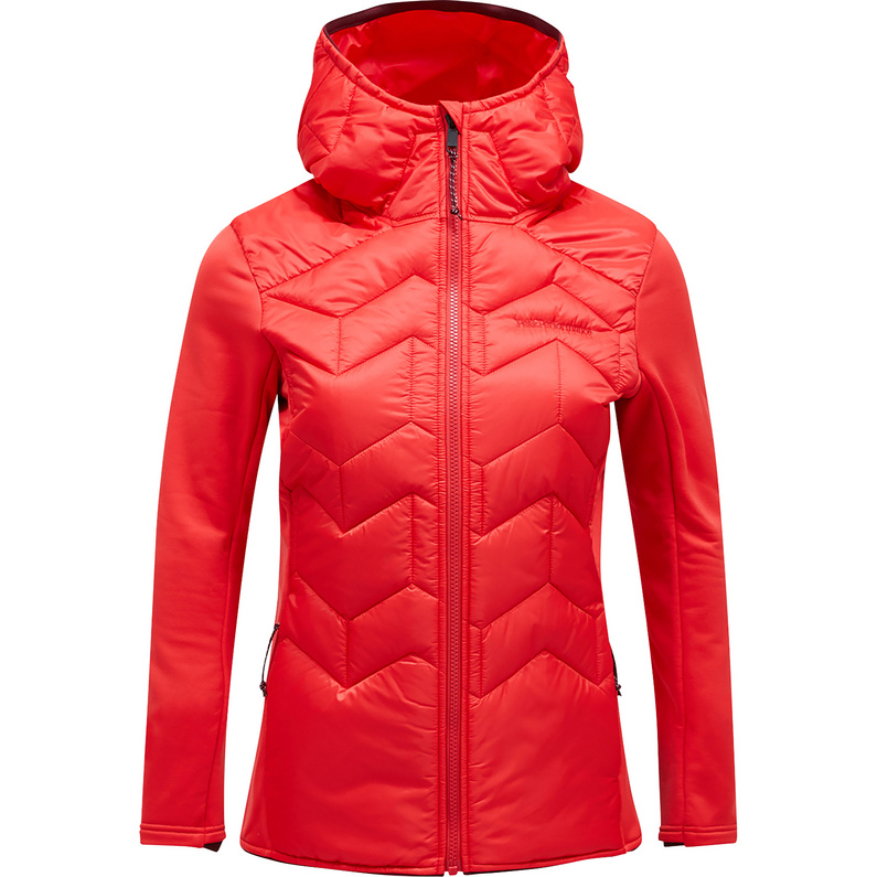 Peak Performance Damen Elevate Liner Hybrid Hoodie Jacke