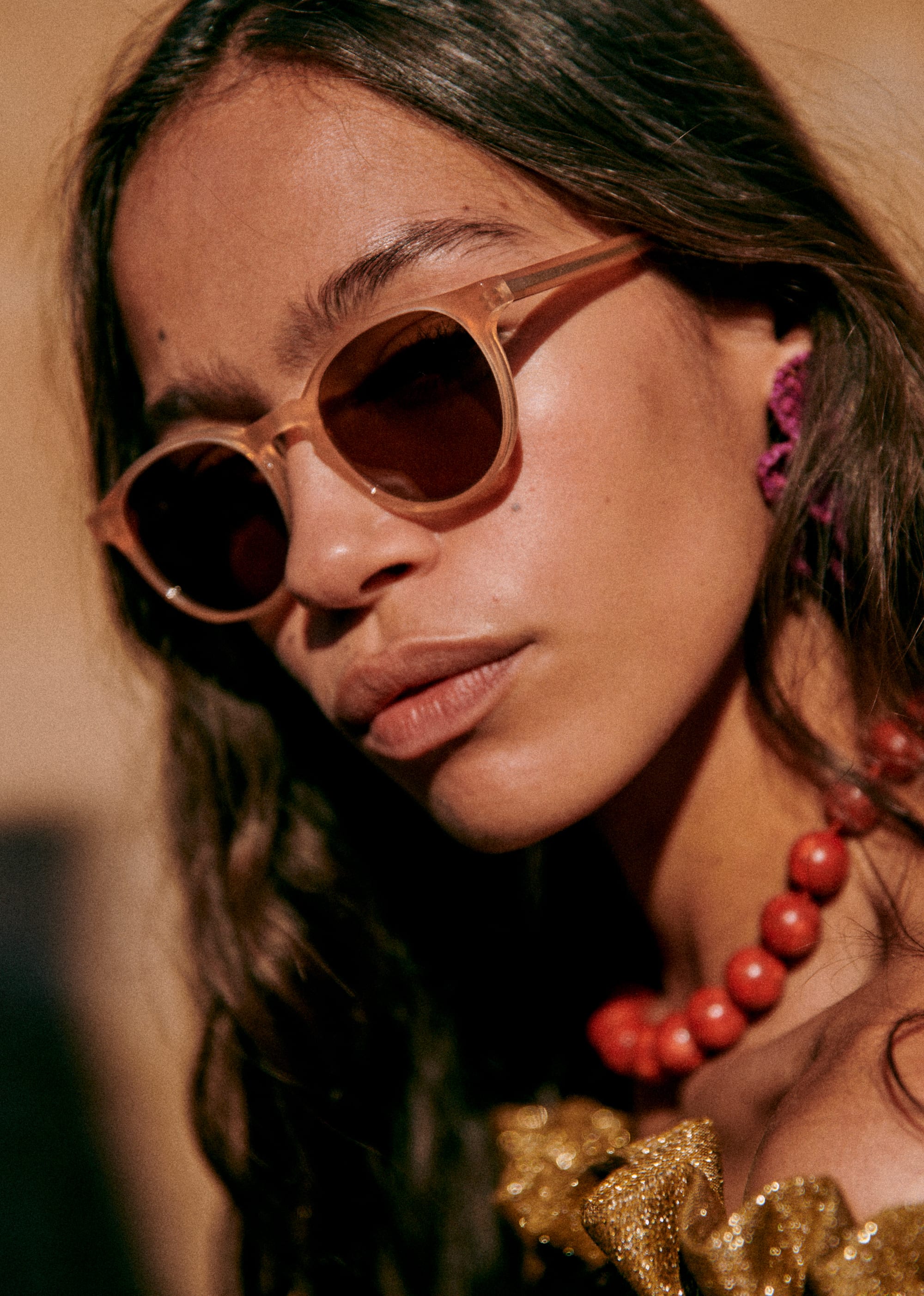 Lunettes de soleil Penelope - Blush - LES COMPOSANTES/DÉCOUVRIR 5906663
