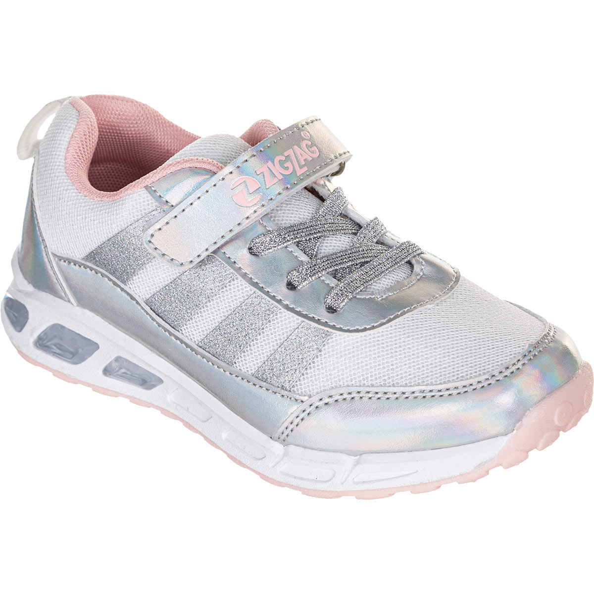 ZigZag Loopin Velcro Sneakers M/Lys Børn