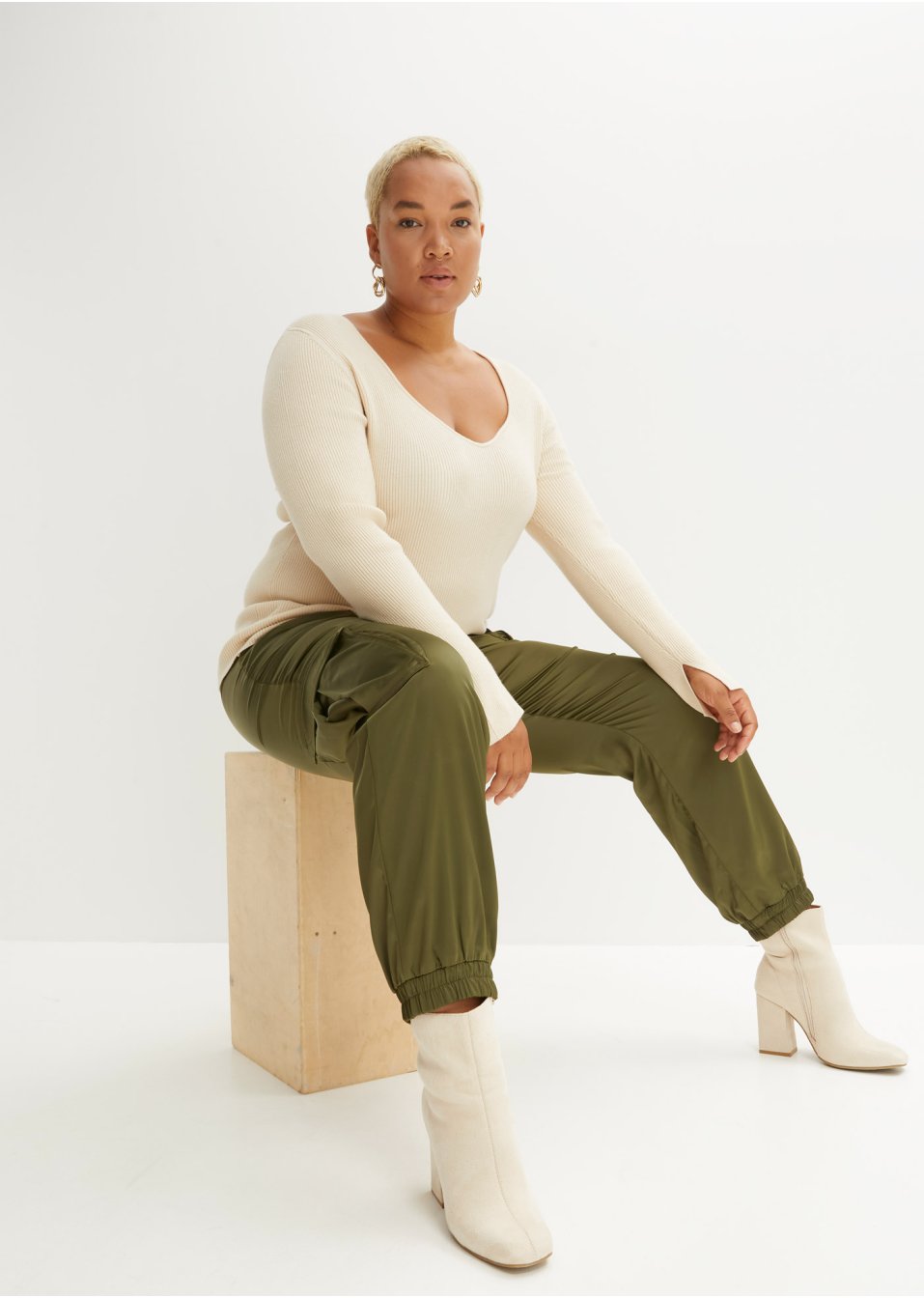 Pull à décolleté cœur