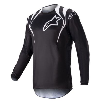 Maillot cross Alpinestars FLUID NARIN 2023 - Noir / Blanc