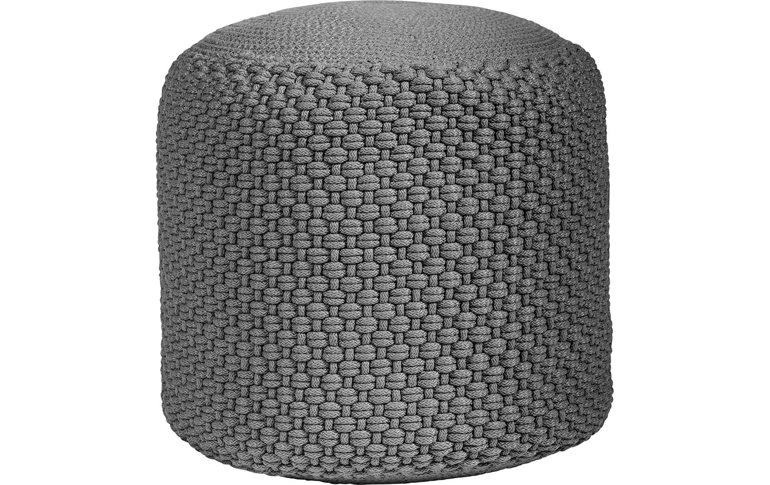 Pouf Uni Stone, 40 x 40 cm<br>Sitzpouf