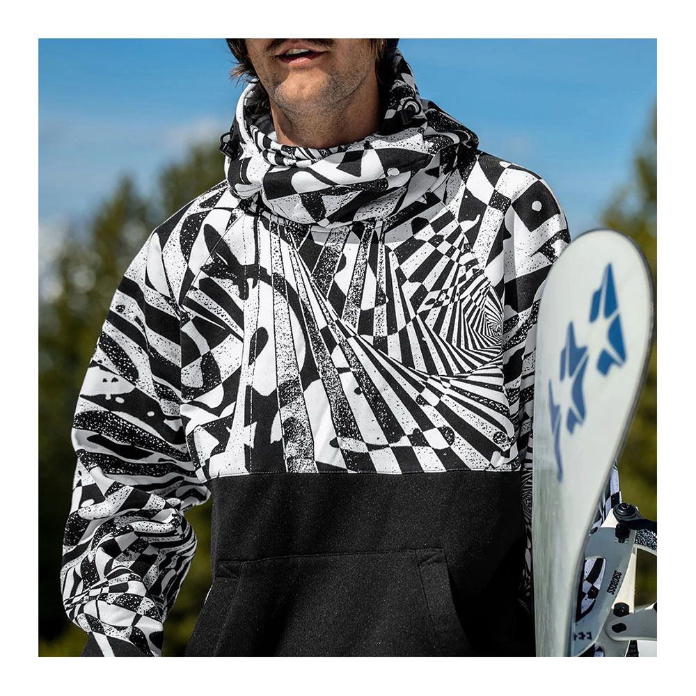 Volcom HYDRO RIDING - Sweat Homme black white