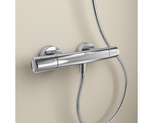 Ideale standaard douchekraan met thermostaat CERATHERM T100 chroom A7229AA